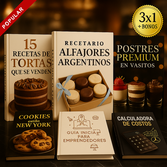 📦Pack Repostero 3x1 + Bonus 🎁