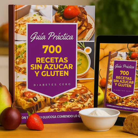 📦+700 Recetas SIN AZUCAR, SIN GLUTEN