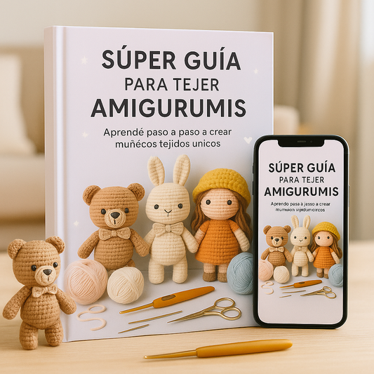🧸 Súper Guía para Tejer Amigurumis desde Cero